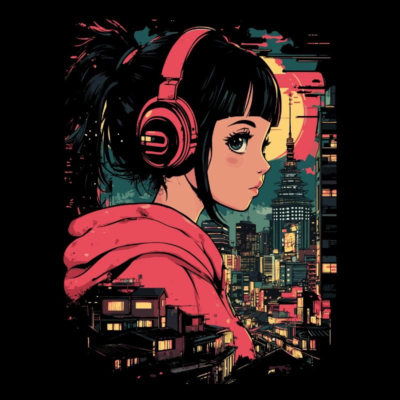 Anime Mädchen Japan