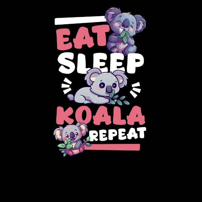 Koala Manger, Dormir, Koala Répéter
