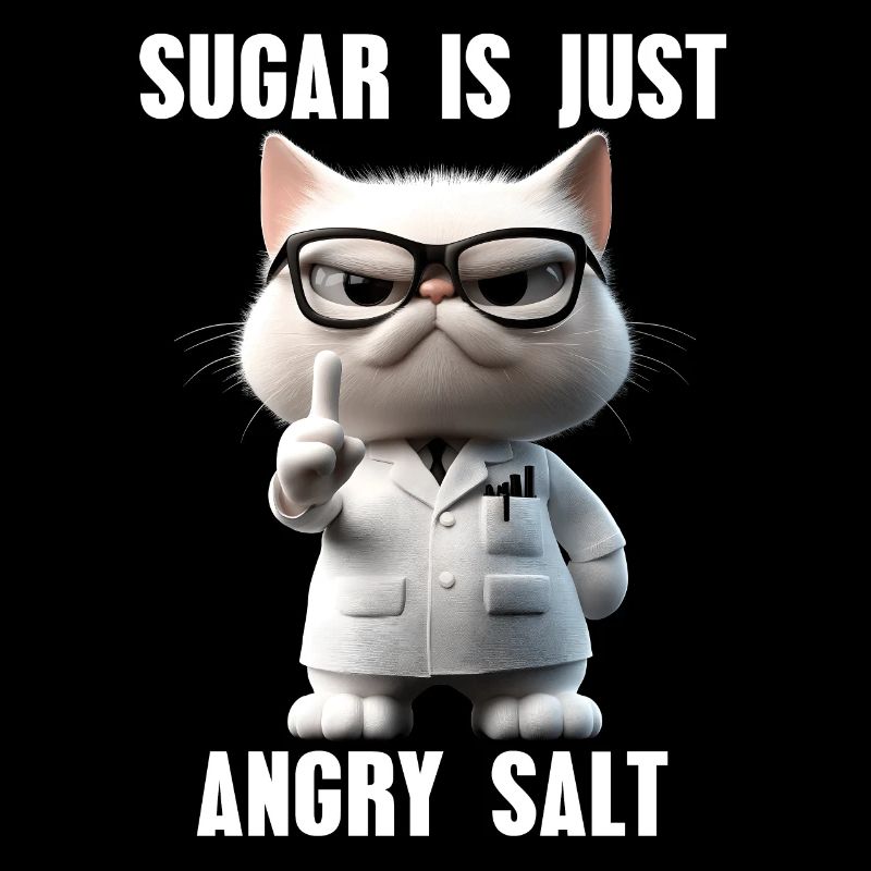 Suagar Is Just Angry Salt Meme Katze Wissenschaft