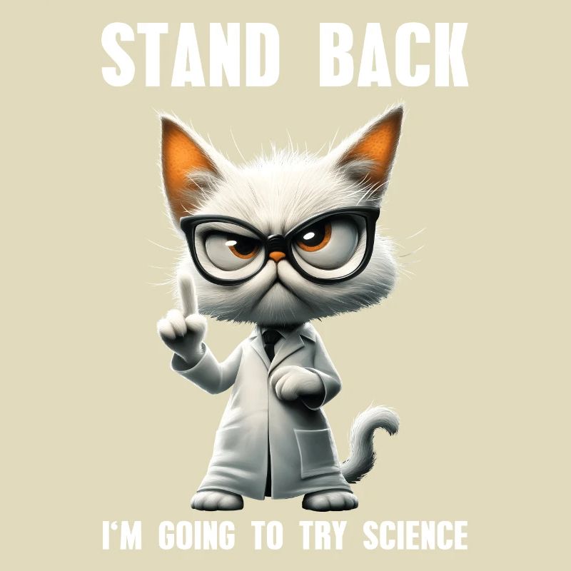 I'm Going To Try Science Science Cat Meme