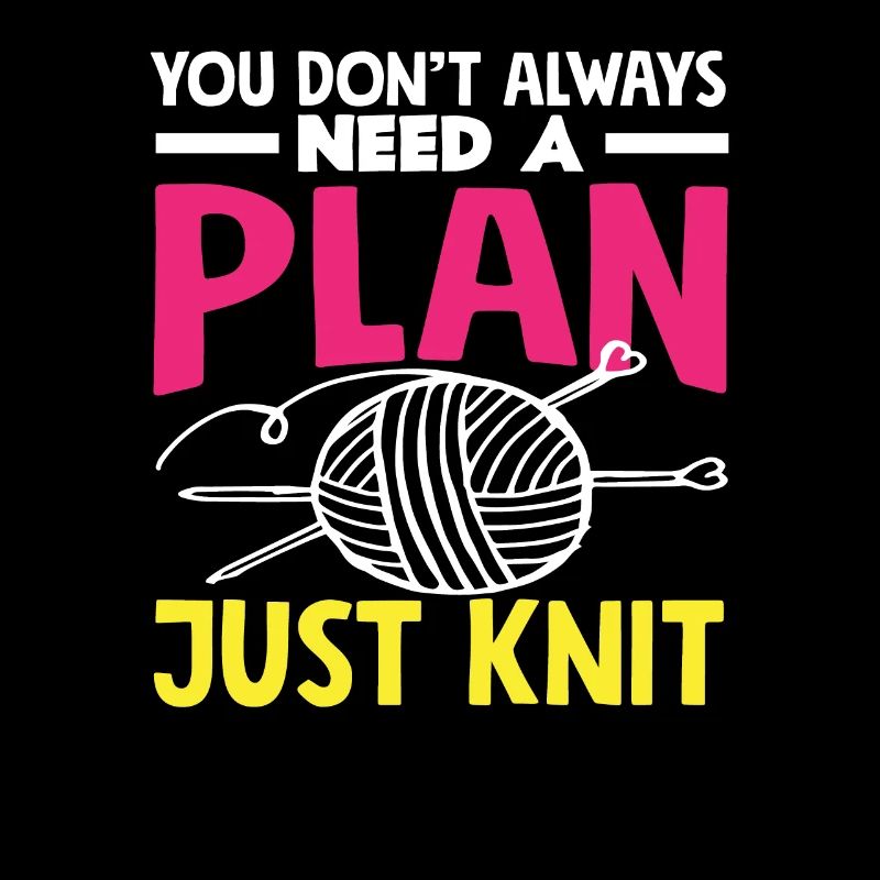 Tricot Pas de plan Juste du tricot