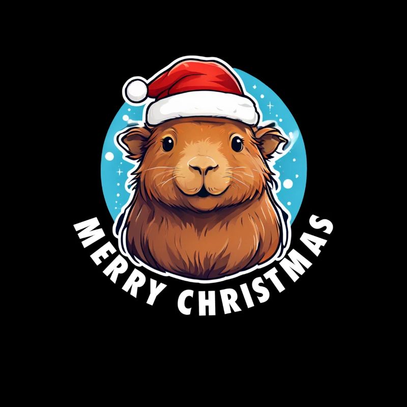Capybara Christmas