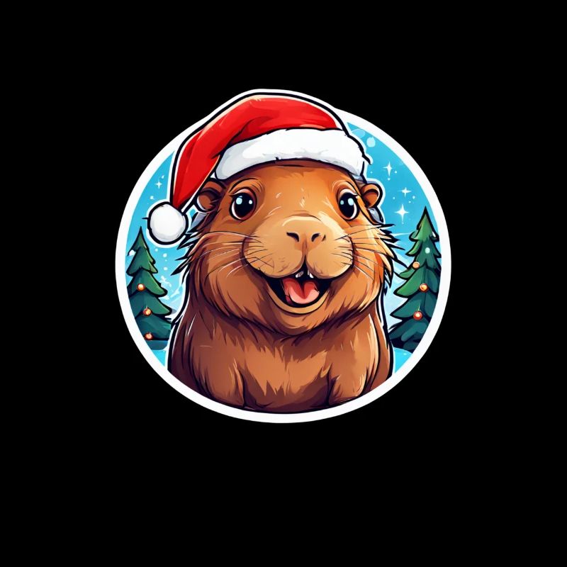 Capybara Weihnachten