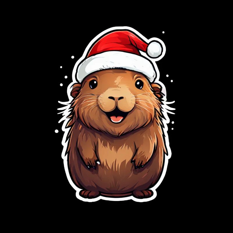 Capybara Christmas