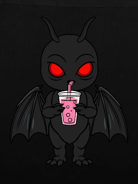 Mothman Bubble Tea