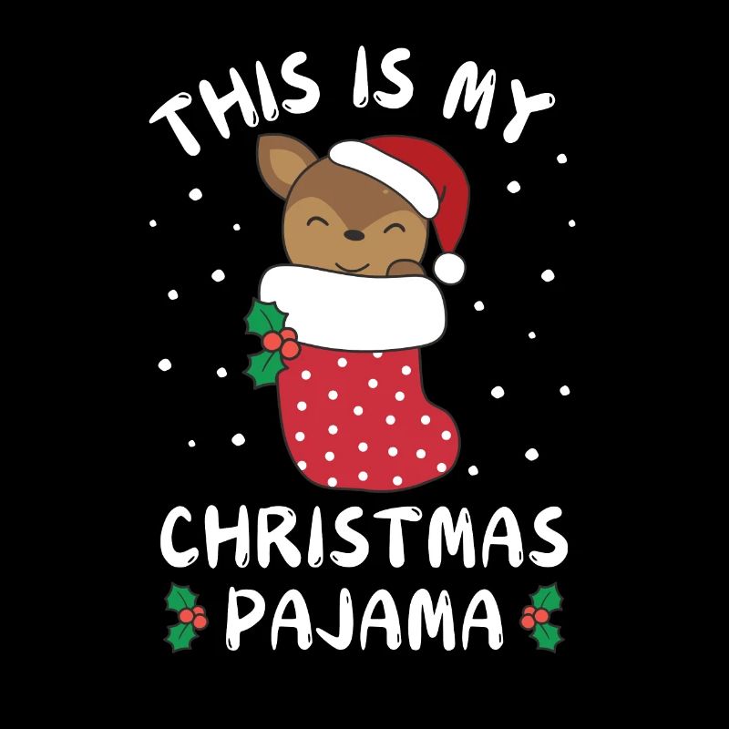 C’est mon pyjama de Noël, doux cerf