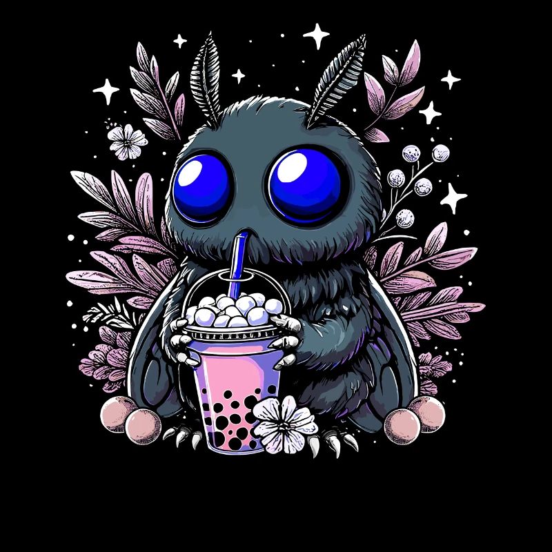 Mothman Bubble Tea