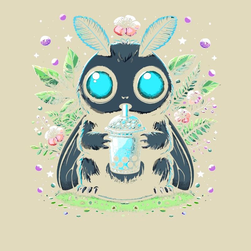 Mothman Bubble Tea