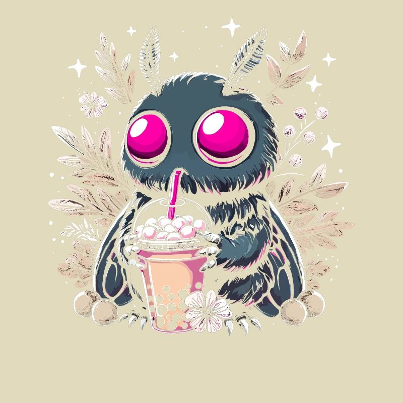 Mothman Bubble Tea