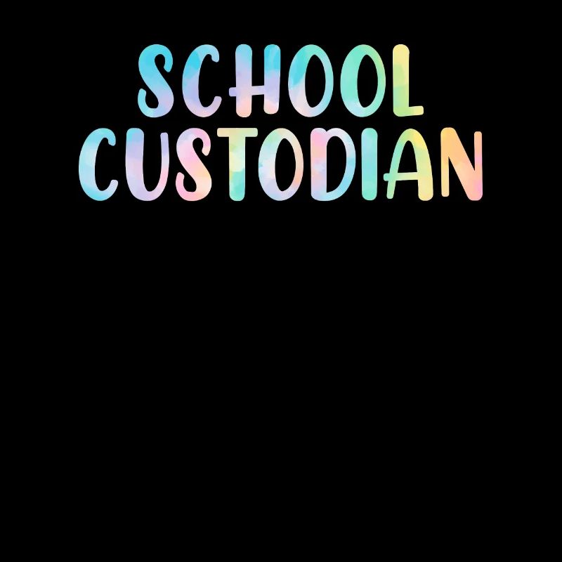 Concierge d’école Nettoyage Concierge Tie Dye