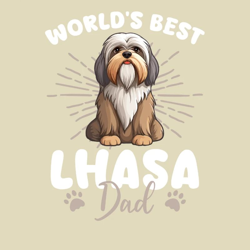 Lhasa Apso Groovy Lhasa Dad