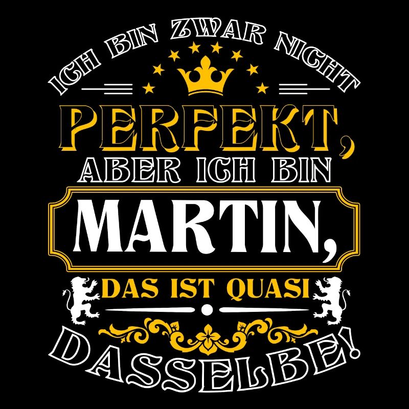 Grappige MARTIN voor de Dag van de Naam met Naam Naam