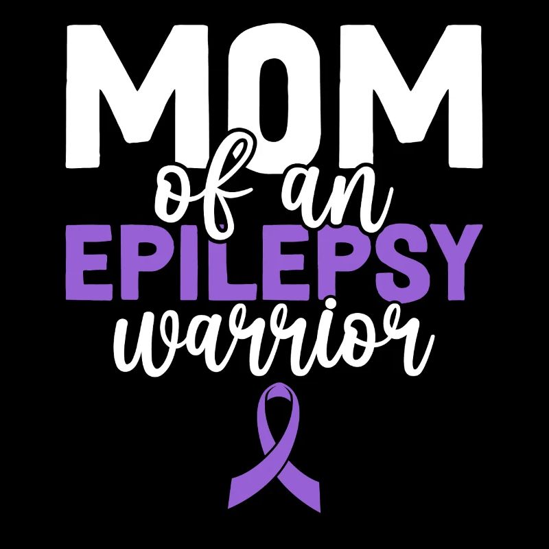 Mutter Einer Epilepsie Kriegerin Lila Band Epilepsie
