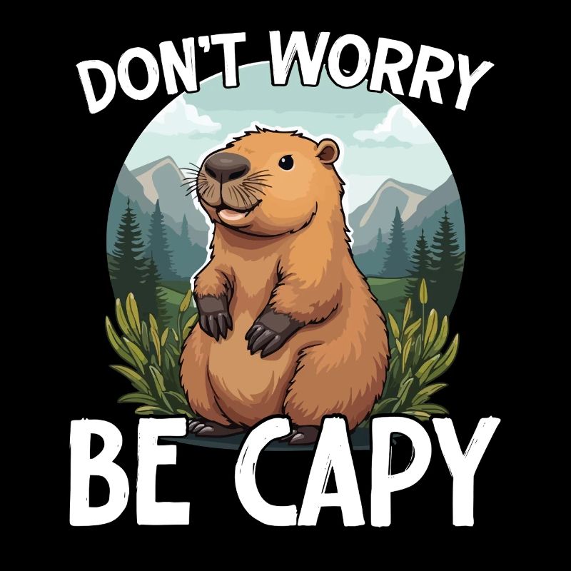Mach Dir Keine Sorgen, Sei Capy Funny Capybara
