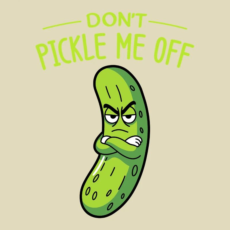 Cornichon à l’aneth Je suis l’un des cornichons