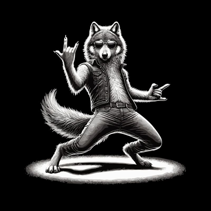 Rockiger Wolf – Cool & Wild