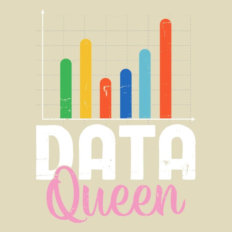 Data Queen Tableur Statisticien Funny Data
