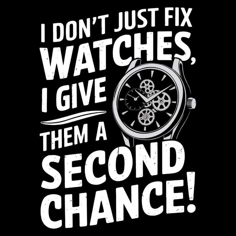 I don’t just fix watches; I give them a second cha