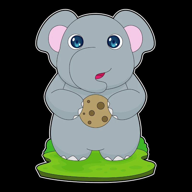 Elephant Cookie