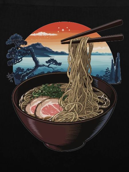 Japanische Ramen-Kunst