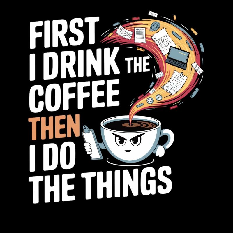 Kaffee vor allen Dingen