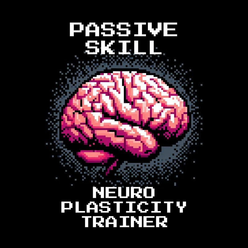 Occupational Therapy Neuroplasticity Trainer Retro Pixel