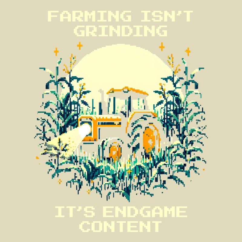 Farming = Endgame | No tutorial mode