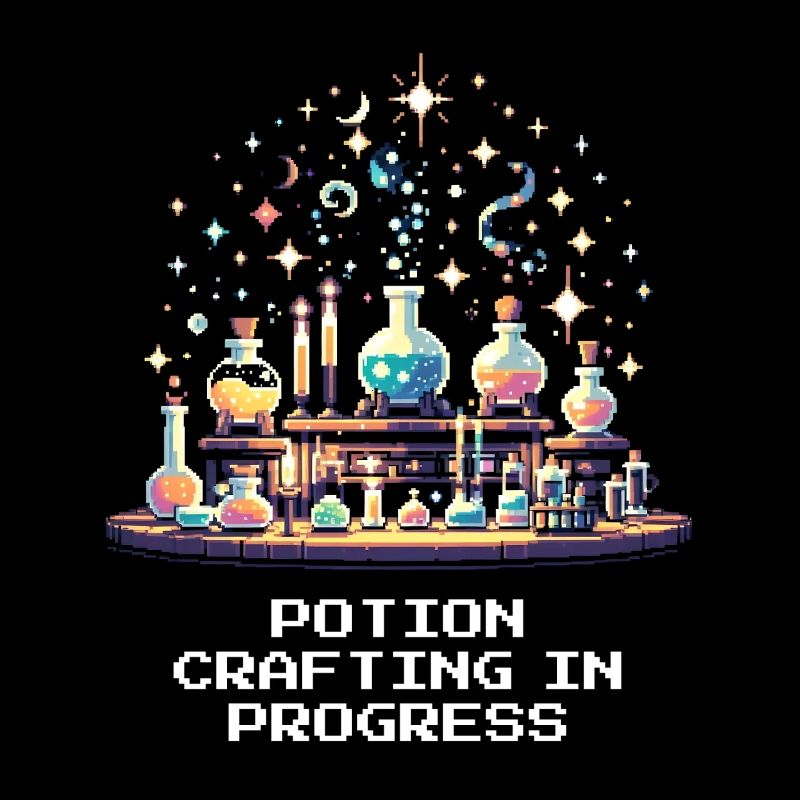 Healing potion in progress | Bartender during the mixing process