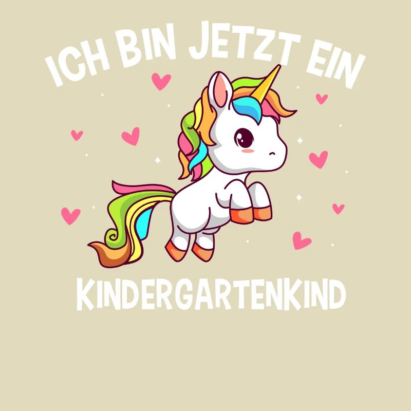Ich Bin Jetzt Ein Kindergartenkind Einhorn
