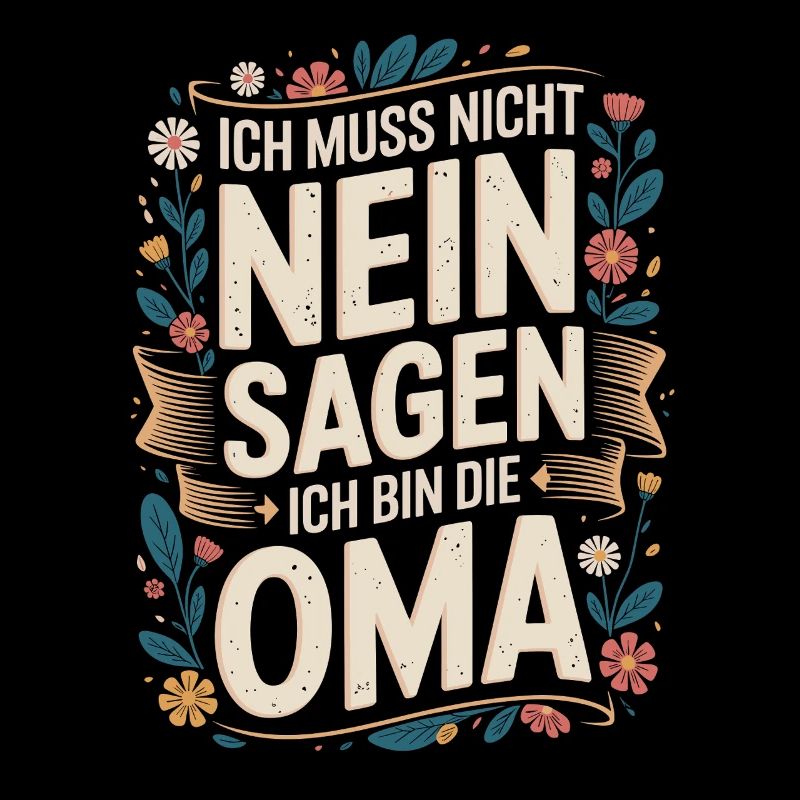 Oma Großmutter Geburtstag, Oma Muttertag lustig