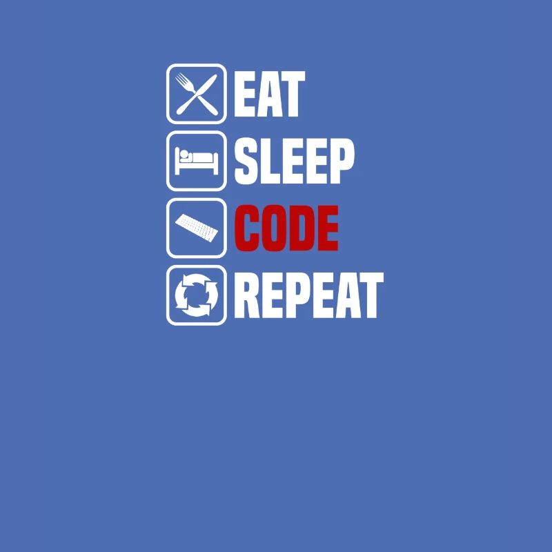 Eating, sleeping, programming, repeating