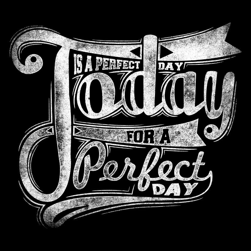 Heute ist perfekt weiß