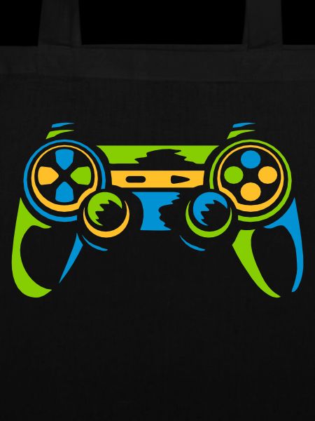 Bunter Controller Retro Konsole