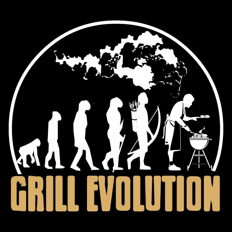 Grill Evolution Awesome Grilling T-Shirt Present