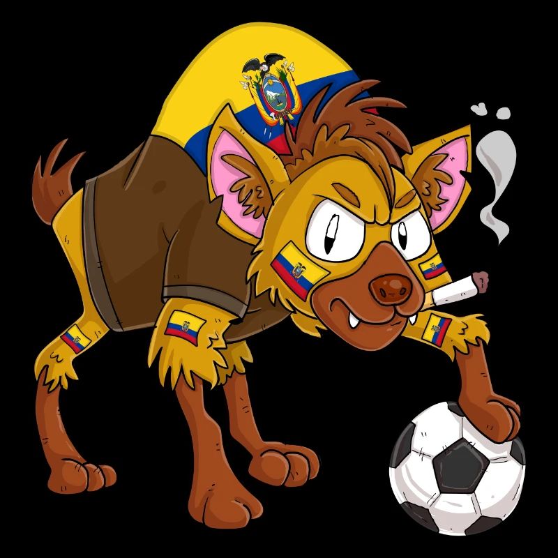 Hyäne Fan Ecuador