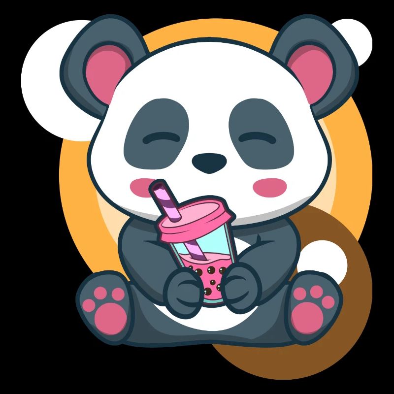 Panda and Bubble Tea