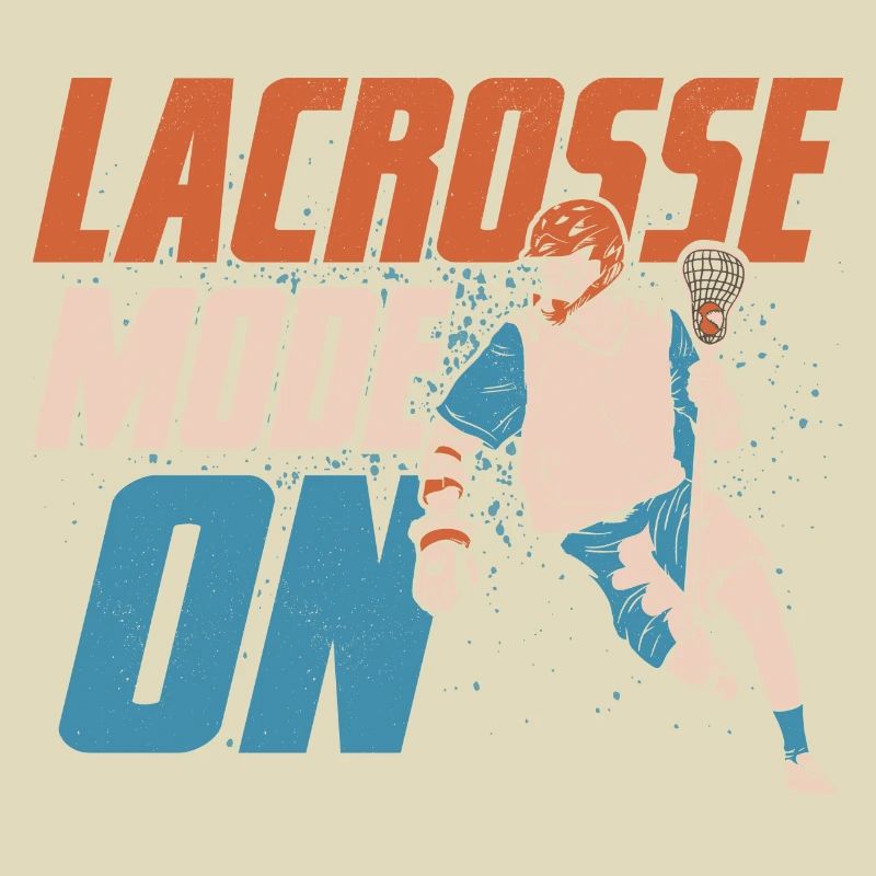 Lacrosse Mode On Team Player