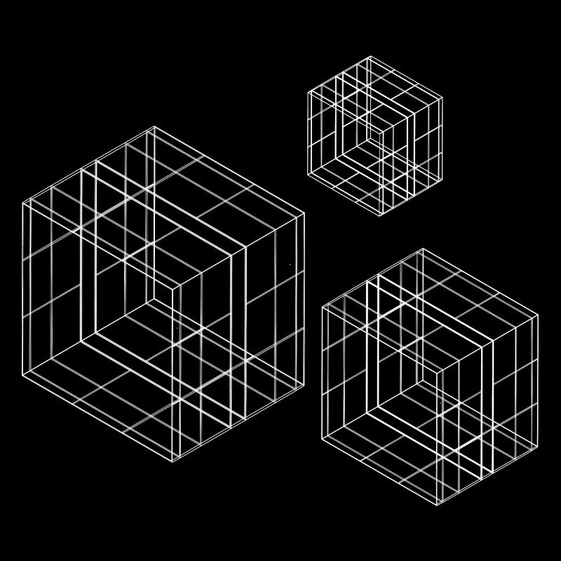 geometric squares design