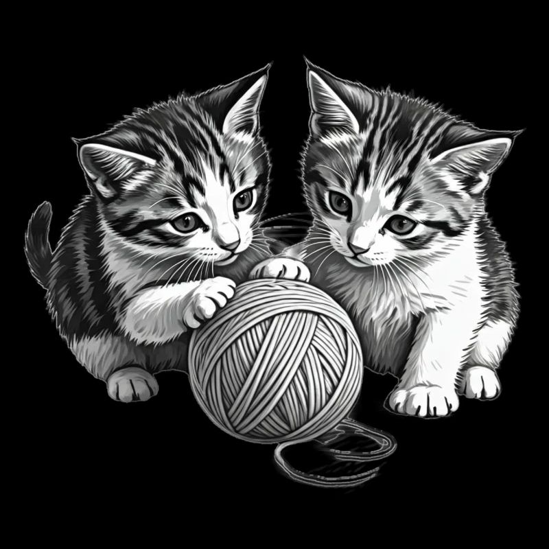 Kittys playing
