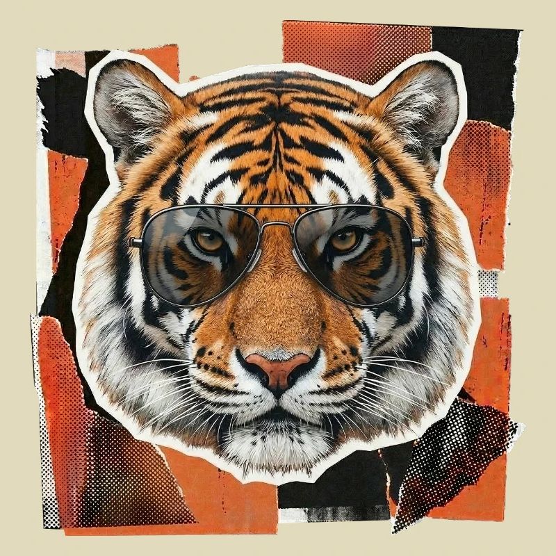 Tiger Sunglasses Risography