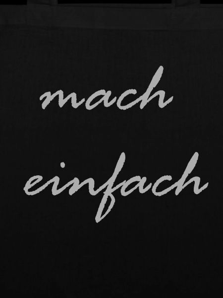 mach einfach