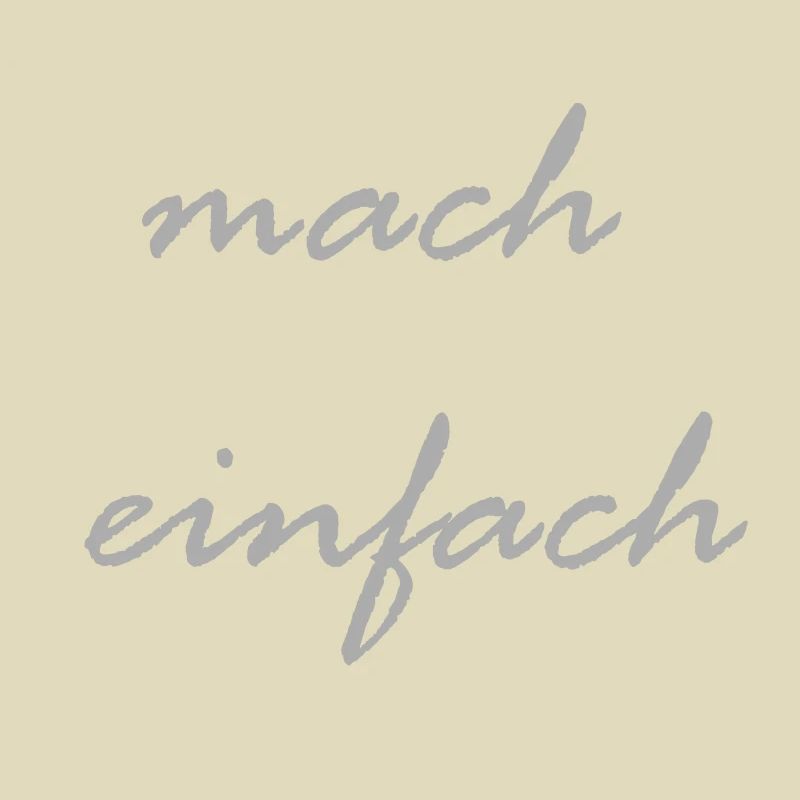 mach einfach