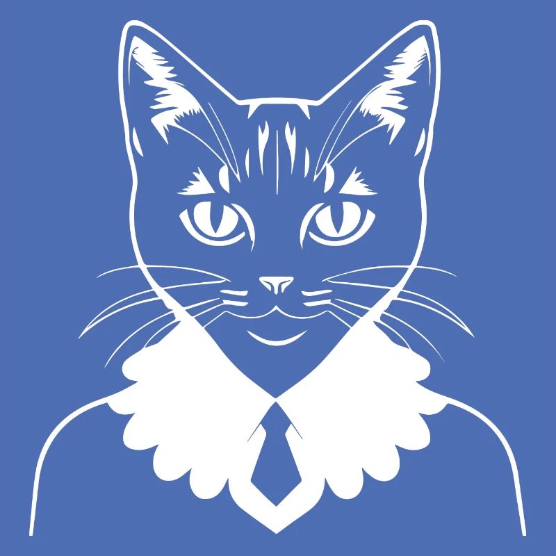 Drôle Chat Silhouette Effronté Fun Chats