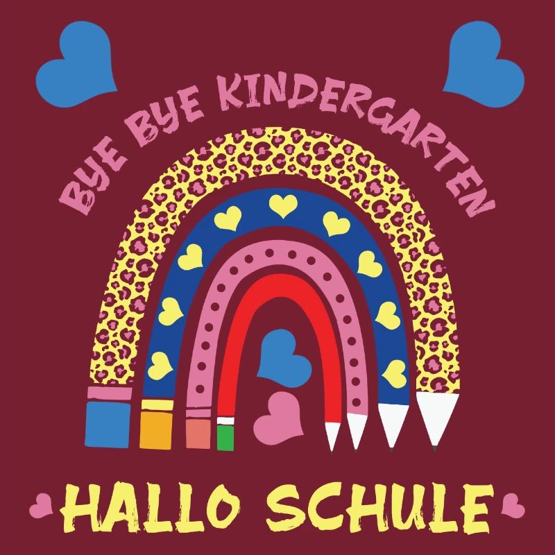 "Byebye Kindergarten - Hallo Schule" Einschulung
