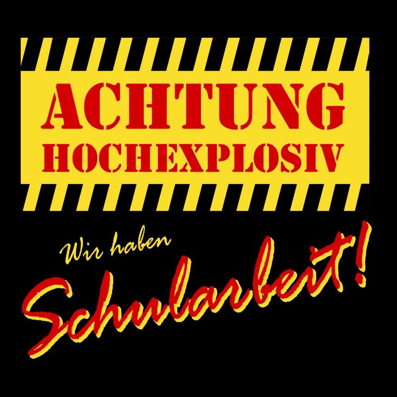 Explosiv Schularbeit