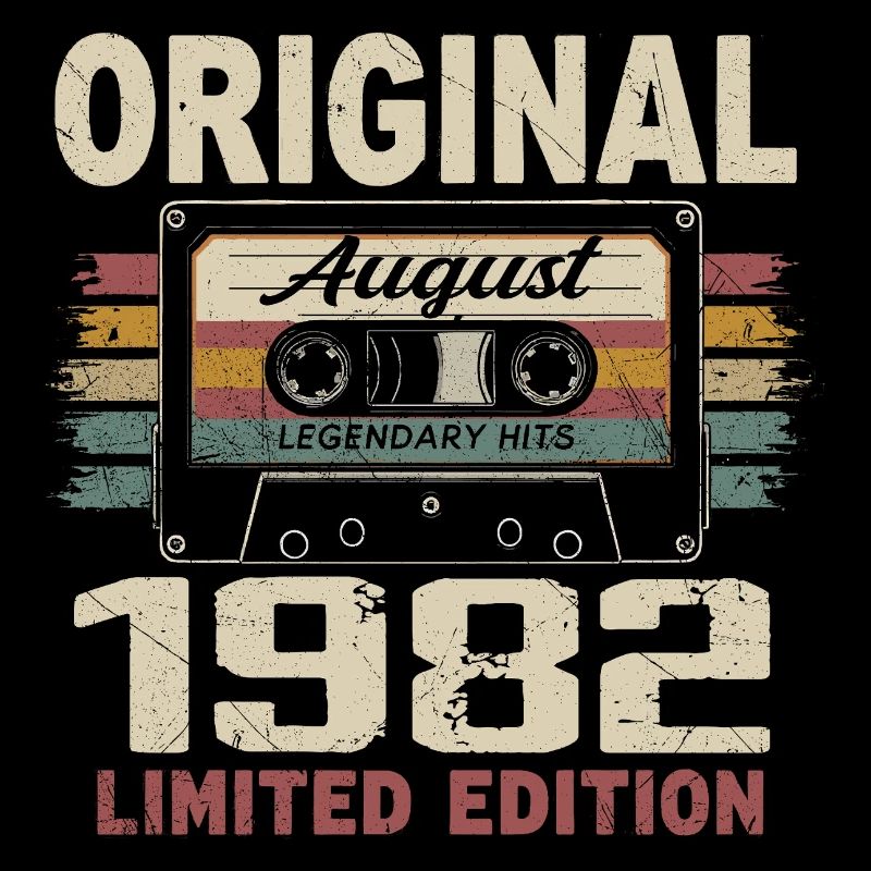 August 1982 August 1982 Geschenk August 1982 August 1982