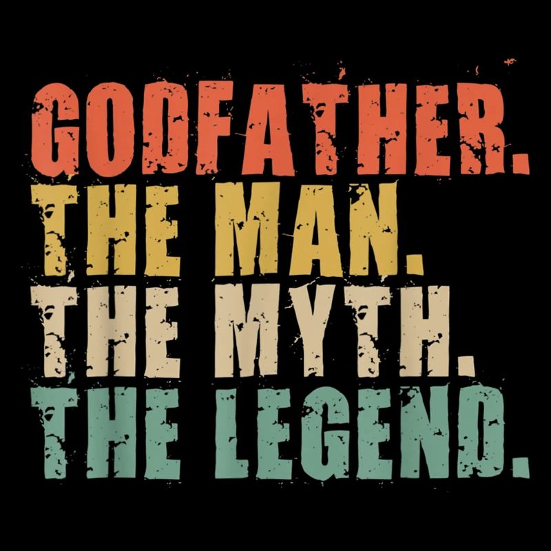 Mens der Mann der Mythos das Legenden-Hemd Vati-Pate