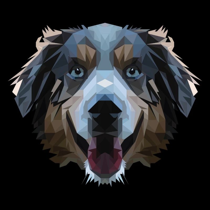 Polygone australien de chien