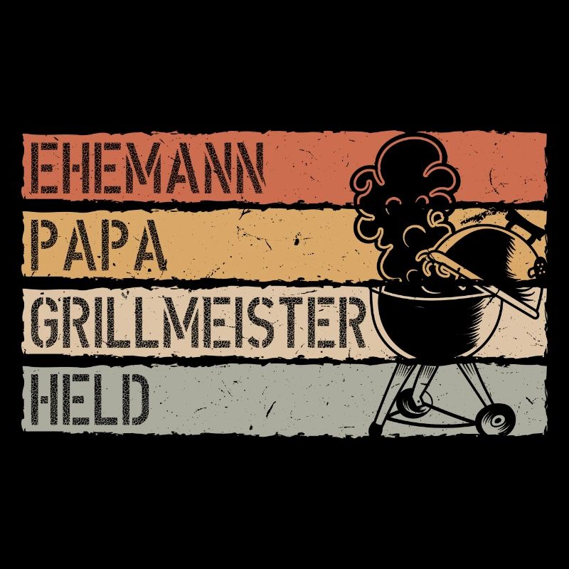 EHEMANN PAPA GRILLMEISTER HELD - Papa Geschenkidee