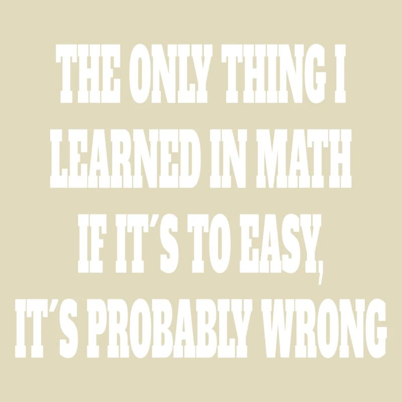 Math Funny Saying Math Professeur Élève